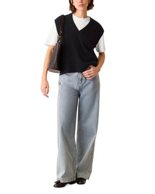 Wool Sleeveless Sweater