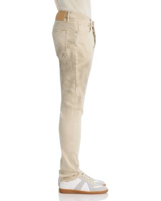 Skinny Fit Jeans in Khaki