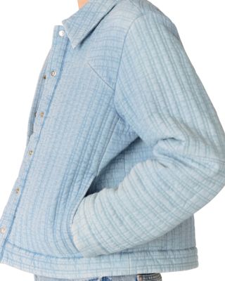 Quilted Chambray Jacket