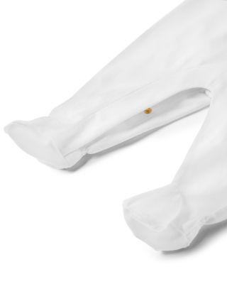 Unisex Pinned Logo Print Footie - Baby
