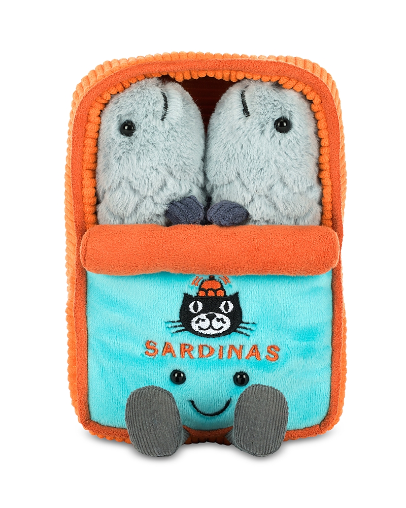 Jellycat Amuseables Sardine Tin Plush Toy - Ages 0+ In Multi