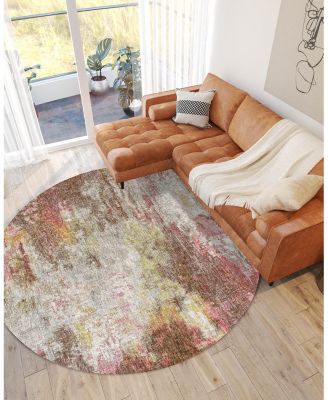 Dalyn Boca Washable BO10 Round Area Rug, 8' x 8'