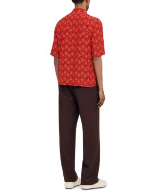 Loose Fit Rope Print Shirt