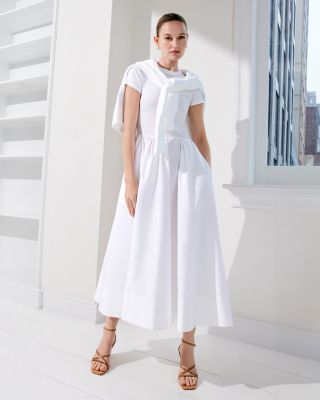 Cotton Short Sleeve Dress