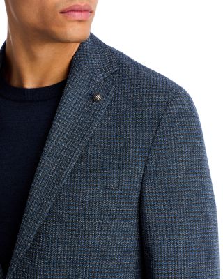 Hampton Textured Jersey Regular Fit Unstructured Sport Coat