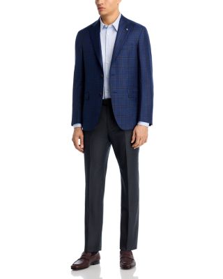 Midland Plaid Regular Fit Sport Coat