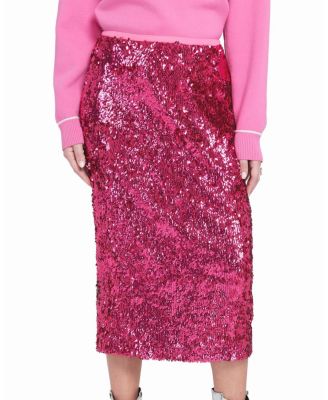 Sequin Midi Skirt