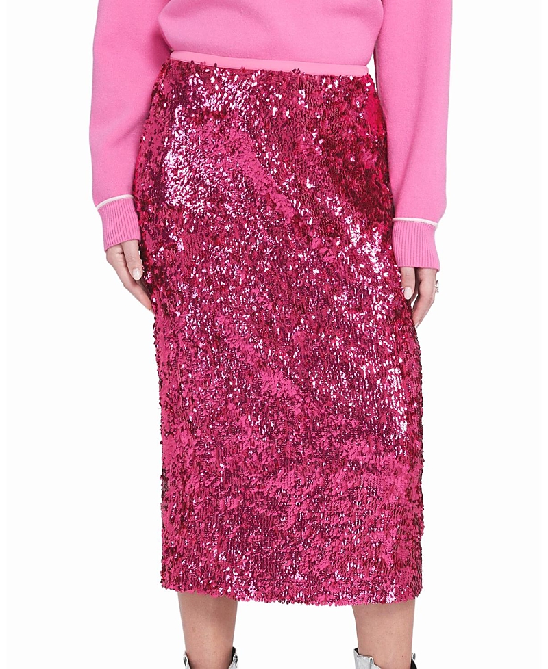 Elle Sequin Midi Skirt