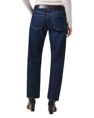 Anissa Low Rise Straight Leg Jeans in Madison