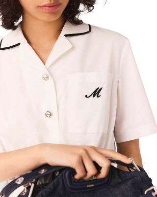 Short Sleeve Shirt Dress