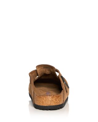 Men&#39;s Boston Clogs in Light Brown