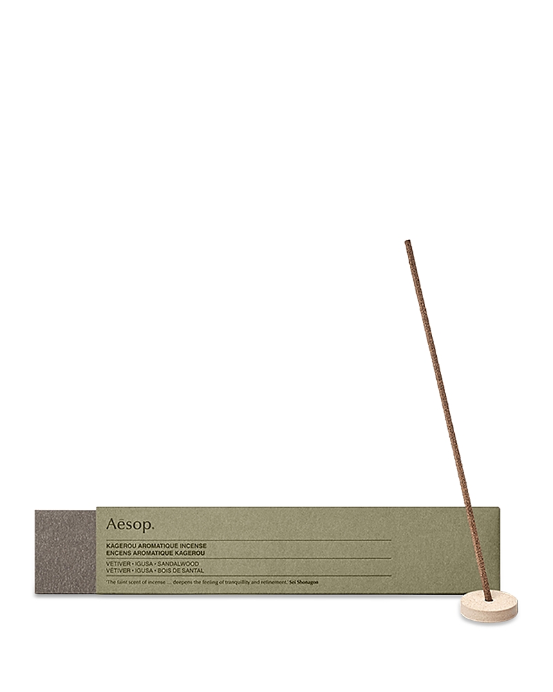 Aesop Kagerou Aromatique Incense In Green
