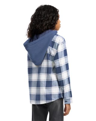 Boys' Abercrombie & Fitch Hooded Flannel Shirt - Little Kid, Big Kid
