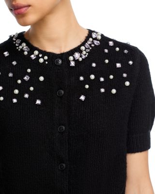 Embellished Cardigan Sweater - Exclusive