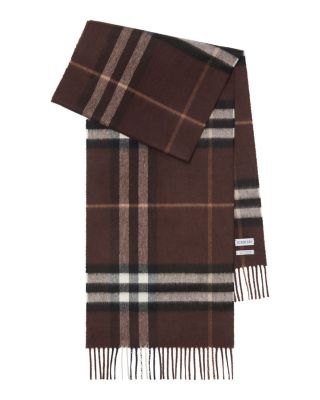 Classic Check Cashmere Scarf