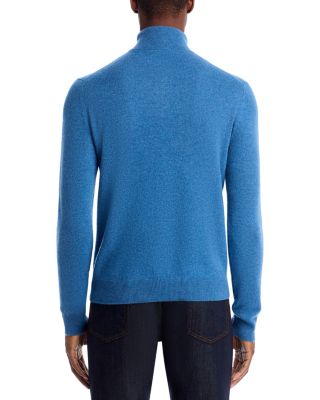 River Blue Cashmere Quarter-Zip Sweater - Exclusive