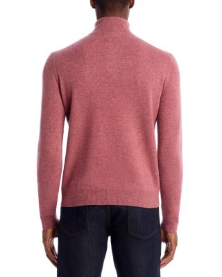 Wild Rose Cashmere Quarter-Zip Sweater - Exclusive