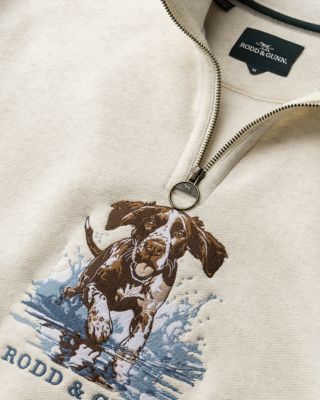 Gunner's Track Quarter Zip Sweatshirt