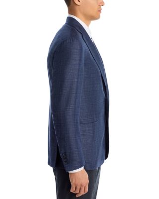 Loro Piana Fabric Silk &amp; Cashmere Windowpane Slim Fit Sport Coat