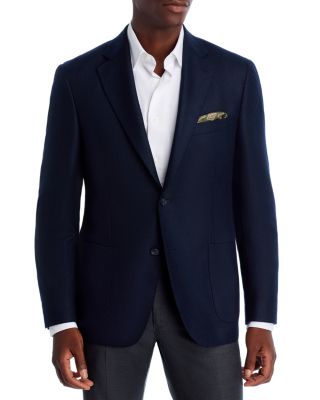 Cashmere Twill Unstructured Slim Fit Sport Coat