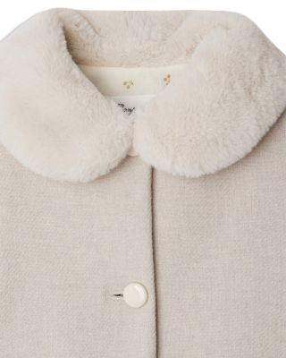 Girls' Manteau Favorite Jacket With Faux Fur Collar - Little Kid, Big Kid