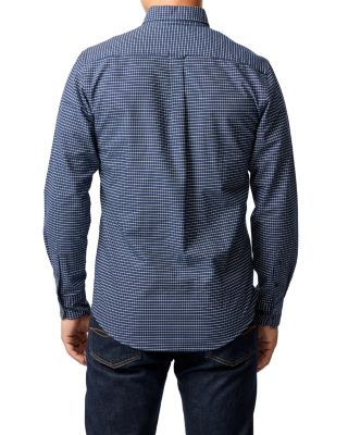 Slim Fit Gunn Check Oxford 5 Long Sleeve Shirt