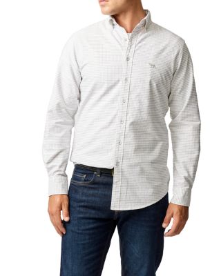 Slim Fit Gunn Check Oxford 5 Long Sleeve Shirt