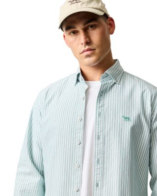 Long Sleeve Oxford Stripe 4 Of Shirt