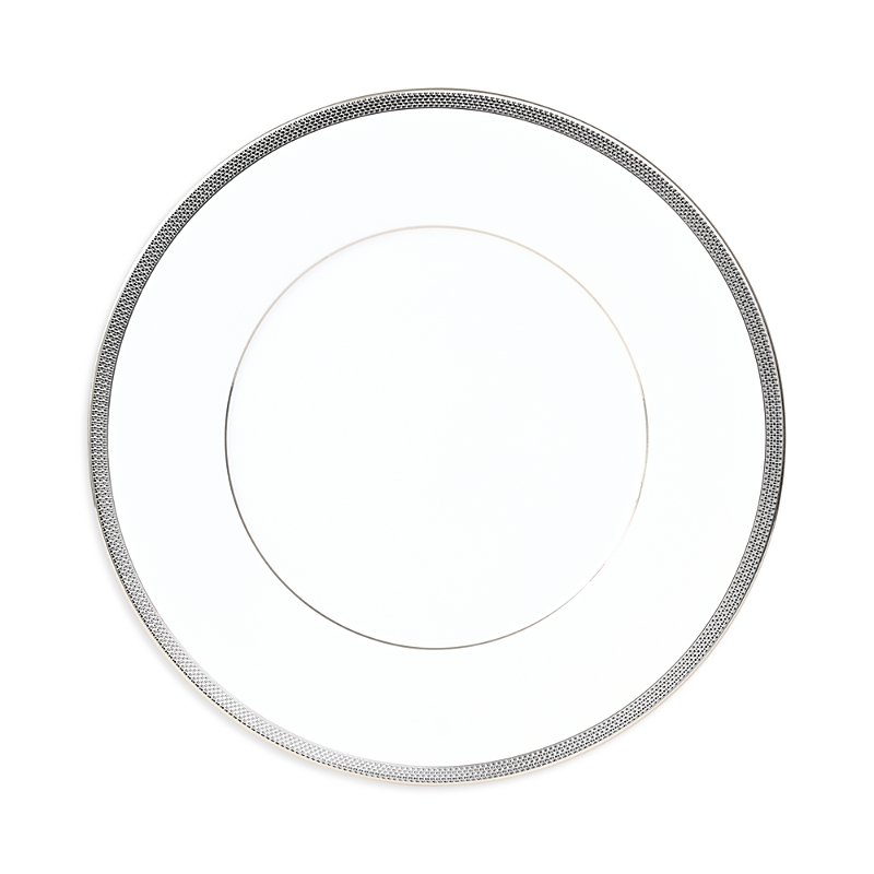 Bernardaud Maille Platinum Coupe Soup Bowl In White