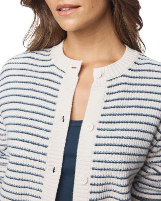 Amber Stripe Crop Cardigan