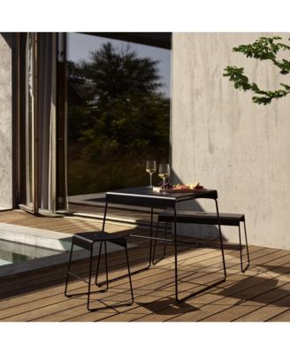 Bench with Shelf A-Bench Outdoor