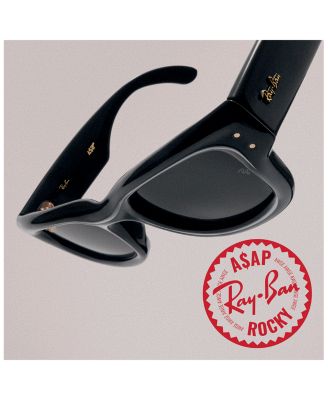 ◆Ray-Ban × A$AP ROCKY ◇wayfarer 　　サングラス Ray-Ban x A$AP Rocky MEGA WAYFARER BLACKED OUT COLLECTION