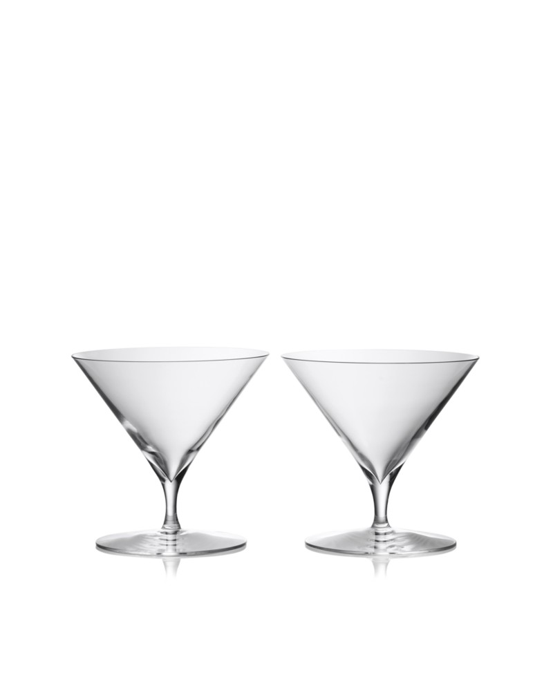 Waterford Elegance Martini Glass, Pair in Clear
