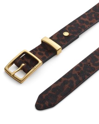 Women&#39;s X Boyfriend Animal Print Belt