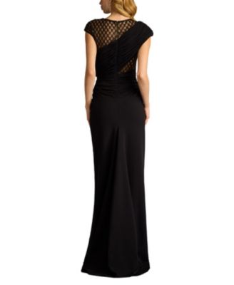 Jetta Peek-A-Boo Illusion Gown