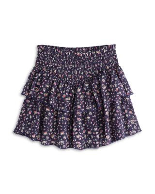 KatieJnyc - Girls' Sunny Printed Tie Top & Brooke Skirt - Big Kid