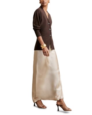 Saskia Silk Slip Skirt