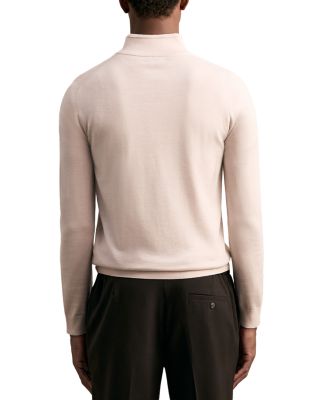 Quarter Zip Wool Sweater