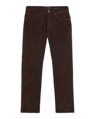 The Straight Fit Jeans in Corduroy Dark Olive