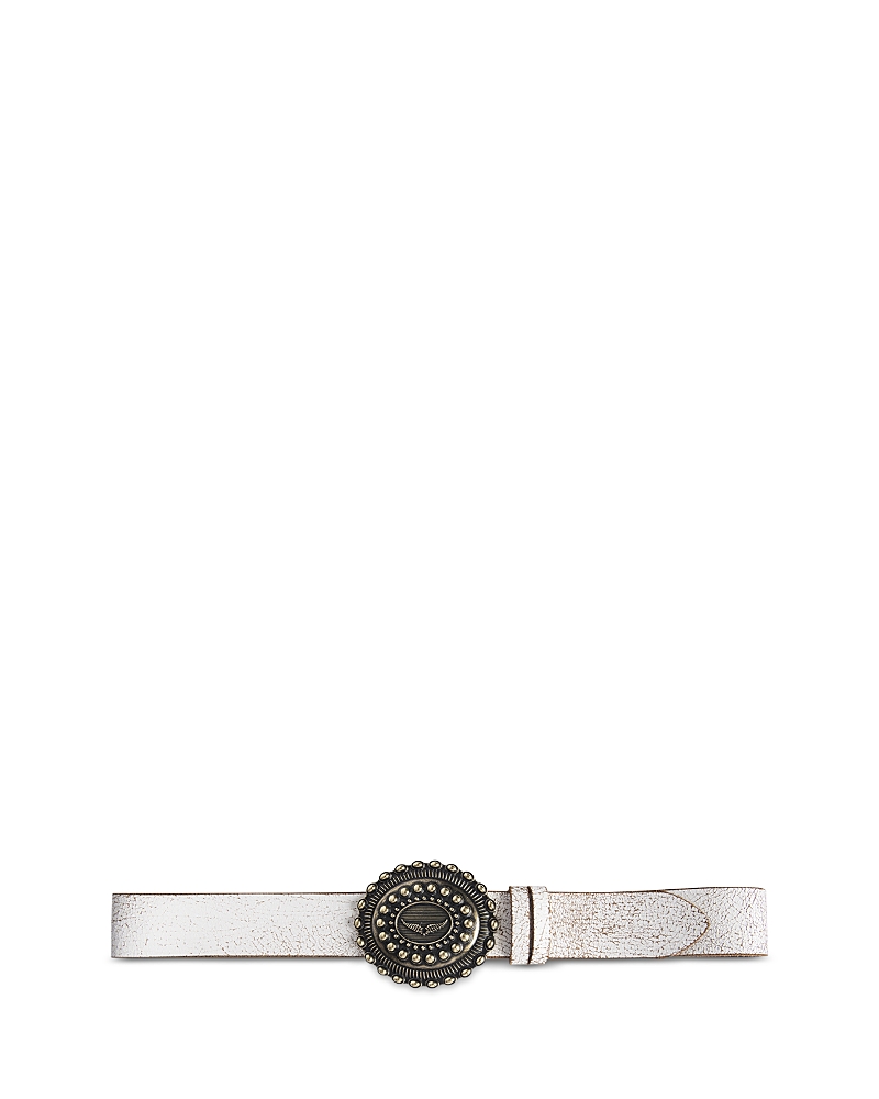 Zadig & Voltaire Women's Sante Fe Crackle Belt