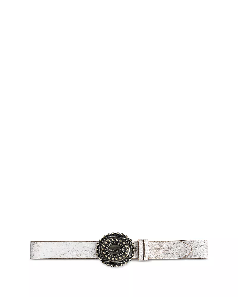 Zadig & Voltaire Women's Sante Fe Crackle Belt