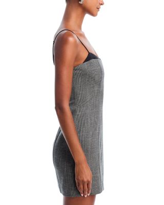 Owen Plaid Peekaboo Dress