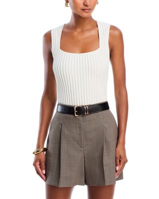 FRENCH CONNECTION - Ottoman Crinkle Knit Tank