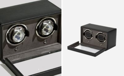 Cub Double Watch Winder with Cover