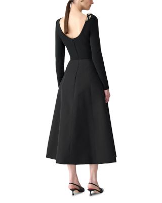 Embellished Silk Dress