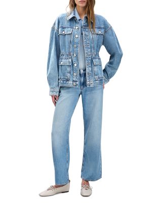 Amy Cinched Denim Jacket