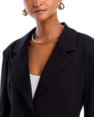 Cinch Waist Two Button Blazer - Exclusive