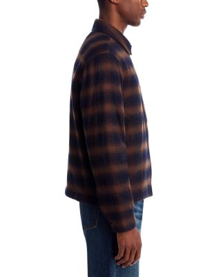Zip-Front Jacket in Japanese Flannel