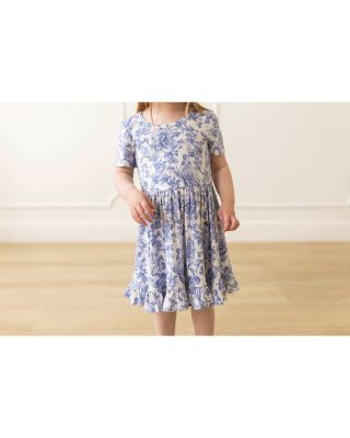 Girls' Briar Short Sleeve Ruffled Twirl Dress - Little Kid, Big Kid