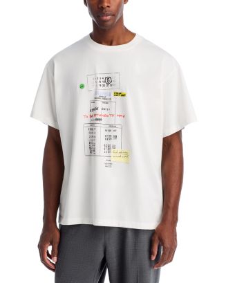 MM6 Maison Margiela Short Sleeve Graphic Tee | Bloomingdale's Men